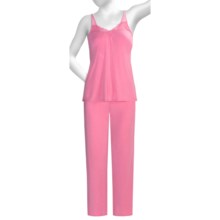 OnGossamer Whisper Knit Pajamas - Shoulder Strap (For Women) in Miami Vice - Closeouts