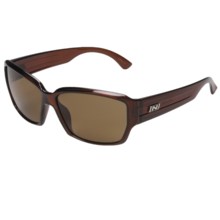 Optic Nerve Hot Flash Sunglasses - Polarized in Tobacco/Brown - Closeouts