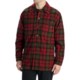 Options Log Cabin Plaid Shirt Jacket - Wool, Long Sleeve (For Men)