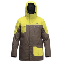 Orage B-Dog Down Jacket - 450 Fill Power, Removable Sleeves (For Men) in Heather Military - Closeouts