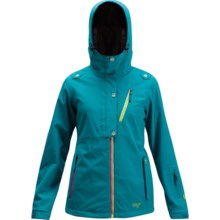 Orage Bayfield Soft Shell Ski Jacket - Insulated (For Women) in Lagoon - Closeouts