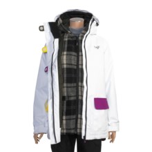 Orage Elmira Ski Jacket - 3-in-1, Removable Liner (For Women) in White - Closeouts