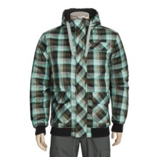 Orage Jordan Jacket - Insulated (For Men) in Plaid Military - Closeouts