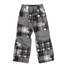 Orage Tomlin Ski Pants - Insulated (For Boys) in Multiplaid Black - Closeouts