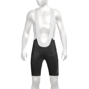 Orbea Fitness Cycling Bib Shorts (For Men) in Black