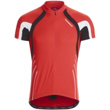 Orbea Fitness Cycling Jersey - Zip Neck, Short Sleeve (For Men) in Red - Closeouts