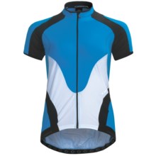 Orbea Pro Cycling Jersey - UPF 50+, Short Sleeve (For Women) in Blue - Closeouts