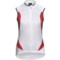 Orbea Series Cycling Jersey - Zip Neck, Sleeveless (For Women) in White