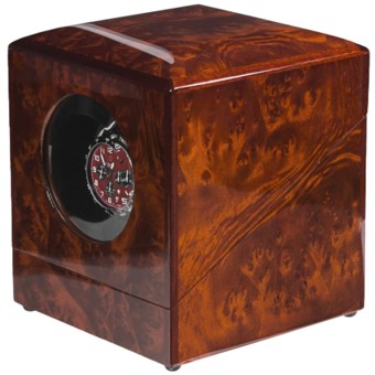 Orbita Privee Rotorwind Watch Winder - One Lithium in Burl Elm