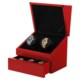 Orbita Sparta Executive Double Watch Winder - Lithium Batteries, Storage Drawer