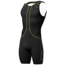 Orca 226 Lite Tri Race Suit - UPF 50+ (For Men) in Black/Moto Green - Closeouts