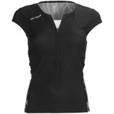 Orca 226 Support Top - UPF 50+, Zip Neck, Short Sleeve