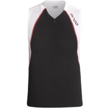 Orca Equip Tri Singlet Top (For Men) in Black/Red - Closeouts