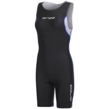 Orca Equip Tri Suit - Sleeveless (For Women) in Black/Blue - Closeouts