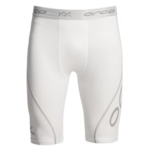 Orca Killa Kompression Core 1/2 Tights - UPF 50+ (For Men) in White - Closeouts