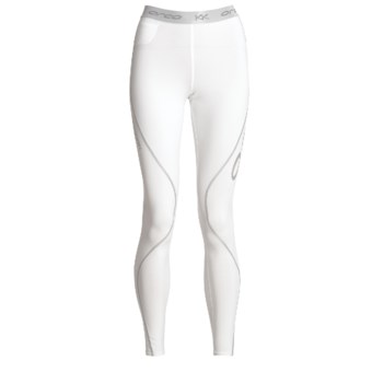 Orca Killa Kompression Core Full Tights - UPF 50+ (For Women) in White