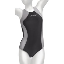 Orca Race Tri Swimsuit (For Women) in Black/Silver - Closeouts