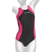 Orca Race Tri Swimsuit (For Women) in Grey/Pink - Closeouts
