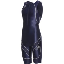 Orca RS1 Enduro Race Suit - Sleeveless (For Men) in Peacoat Blue/Silver - Closeouts