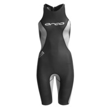 Orca RS1 Wetsuit - Triathlon Swimskin, Sleeveless, Shorty (For Women) in Black/Silver - Closeouts
