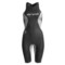 Black/Silver Orca RS1 Wetsuit - Triathlon Swimskin, Sleeveless, Shorty (For Women)