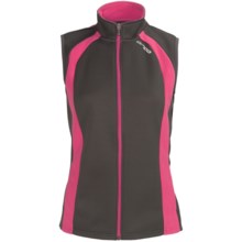Orca Soft Shell Vest (For Women) in Grey/Pink - Closeouts