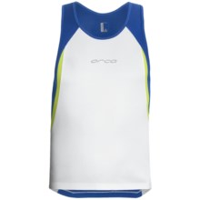 Orca Sportive Singlet (For Men) in White/Ultra Marine - Closeouts