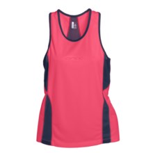 Orca Sportive Singlet (For Women) in Pink/Slate Grey - Closeouts