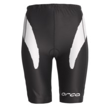Orca Triathlon Shorts (For Women) in Black/White - Closeouts