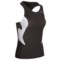 Orca Triathlon Singlet - Sleeveless (For Women) in Black/White