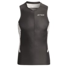 Orca Triathlon Tank Top (For Men) in Black/White - Closeouts