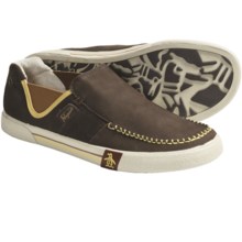 Original Penguin Ernie Gore Shoes - Leather, Slip-Ons (For Men) in Java - Closeouts
