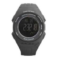 Origo Rendezvous Peak Sports Watch - Reverse Display in Black/Black - Closeouts