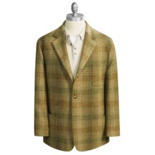 Orvis Harris Tweed Hebridean Plaid Jacket (For Men) in Light Brown Multi - Closeouts