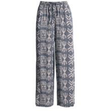 Orvis Print Pants (For Women) in Slate - Closeouts