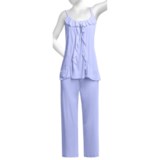 Oscar de la Renta Pink Label Luxe Knit Pajamas - Sleeveless (For Women)