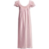 Oscar de la Renta Pink Label Romantic Dreams Nightgown - Short Sleeve (For Plus Size Women)
