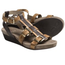 OTBT Sparks Sandals - Leather (For Women) in Brown Sugar - Closeouts