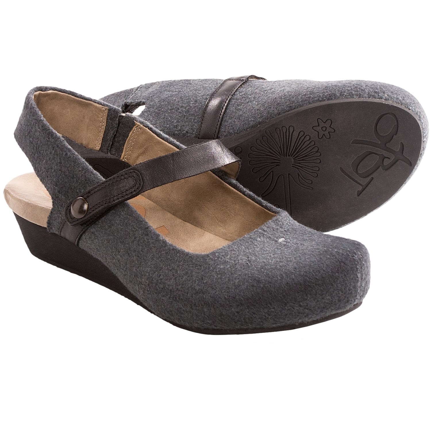 OTBT Springfield SlingBack Clogs (For Women) in Steel Pewter
