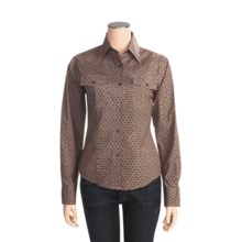 Outback Trading Barn Girl Shirt - Cotton, Long Sleeve (For Women) in Brown - Closeouts