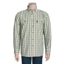 Outback Trading Drummond Plaid Shirt - Flannel, Long Sleeve (For Men) in Brown - Closeouts