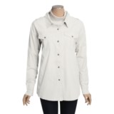 Outback Trading Garment-Washed Cotton Shirt - Long Sleeve (For Women)