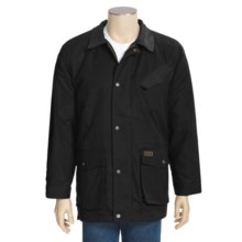 Outback Trading Station Master Jacket - Waterproof Oilskin (For Men) in Black - Closeouts