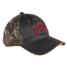 Outdoor Cap College Team Cap - 3D Logo, 6-Panel, Distressed Bill (For Men) in Unlv - Closeouts