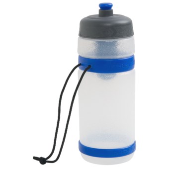 Outdoor Products Water Filtration Squeeze Water Bottle and Replacement Filter - 18 fl.oz., BPA-Free in Blue