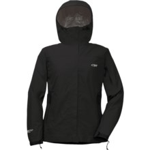 Outdoor Research Aspire Gore-Tex® PacLite® Jacket - Waterproof (For Women) in Black - Closeouts