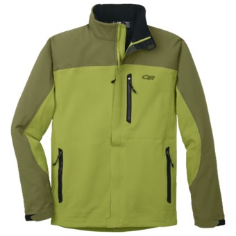 Outdoor Research Credo Jacket - Soft Shell (For Men) in Avocado/Olive