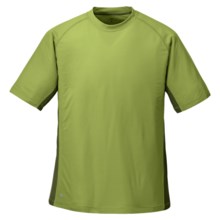 Outdoor Research Echo Duo T-Shirt - UPF 15, Short Sleeve (For Men) in Avocado/Olive - Closeouts