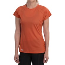 Outdoor Research Echo Graphic T-Shirt - UPF 15, Short Sleeve (For Women) in Tigerlily - Closeouts