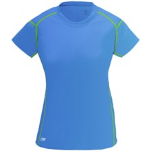 Outdoor Research Echo Shirt - UPF 15, Short Sleeve (For Women) in Bluebird - Closeouts